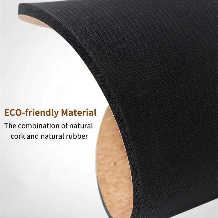 Premium Meditation 140cm 4.5mm Organic Non Toxic Natural Rubber Custom Large Round Circle Cork Yoga Mat