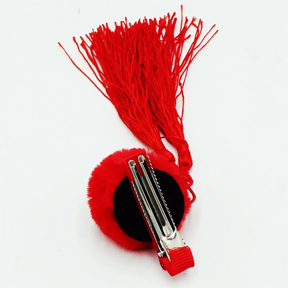 

3Pcs Chinese Style Tassel Hair Bands Headhoop Hairclips Lightweight Party Supplies Creative Hair Hoops New Year Festival