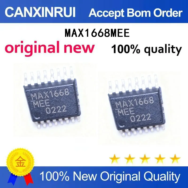 

(5-100 Pieces) New stock MAX1668MEE MAX1668 TSSOP
