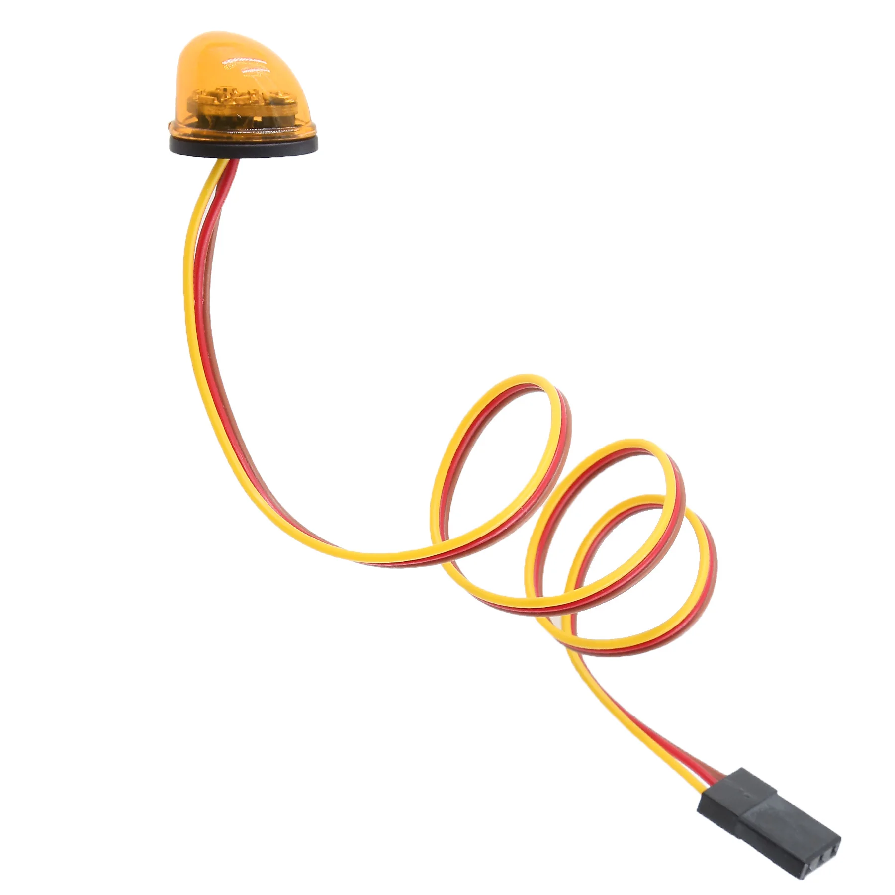 RC Multifunctioneel 360° °   Knipperende Roterende LED Lichtbalk Alarmerende Lamp voor 1/14 Tamiya 1/10 RC Auto Techniek Truck Upgrade Onderdelen