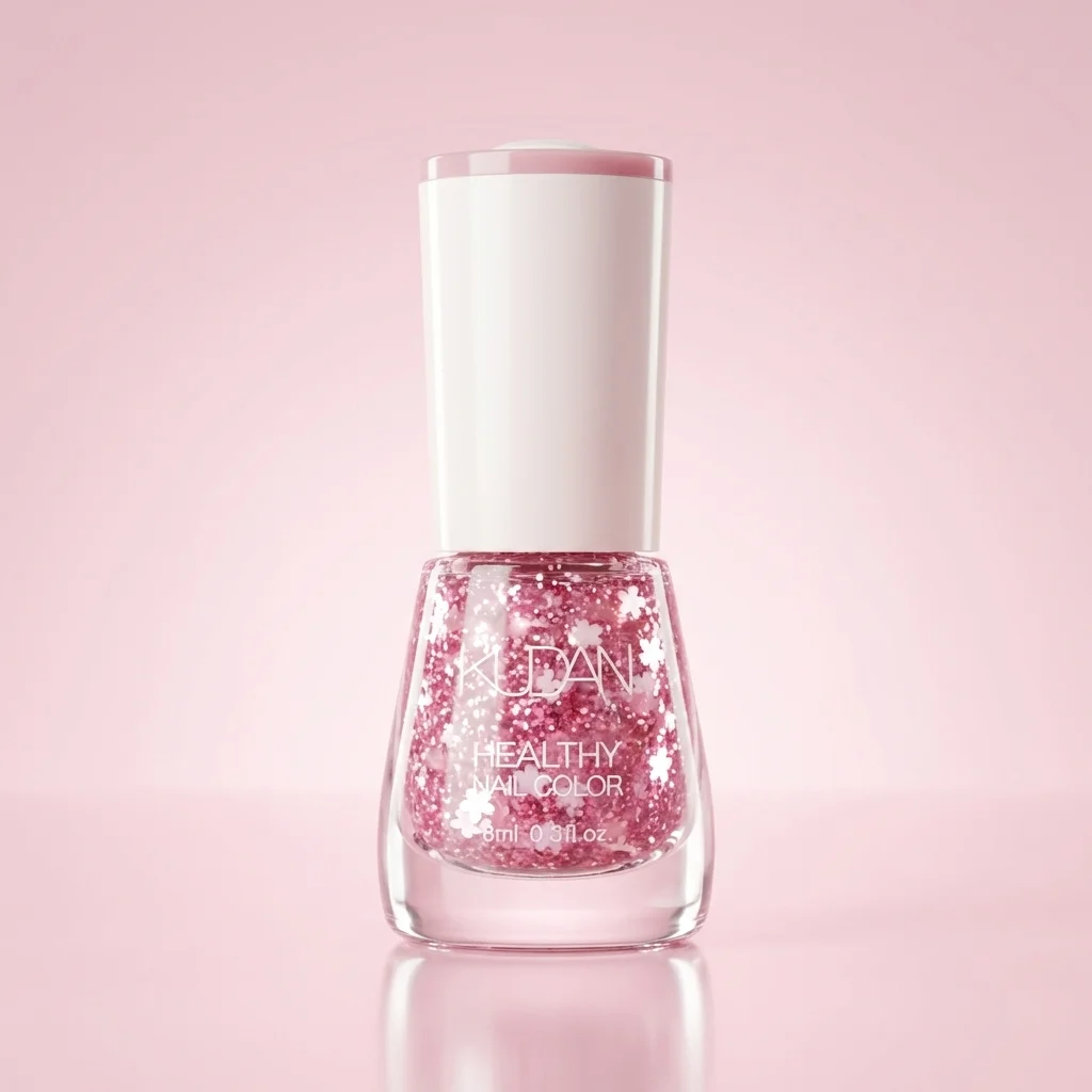 HEALTHY COLOR 8ml Water-based Glitter Nail Polish