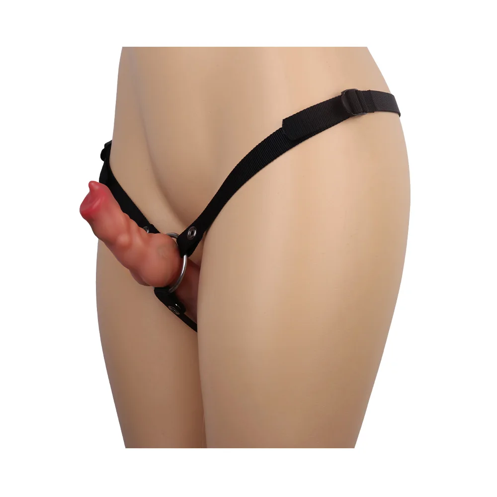 ANOSX المزدوج رئيس تهتز دسار حزام على بعقب المكونات لينة سيليكون المكونات الشرج قضبان اصطناعية واقعية مثليه اختراق لعبة الجنس النساء