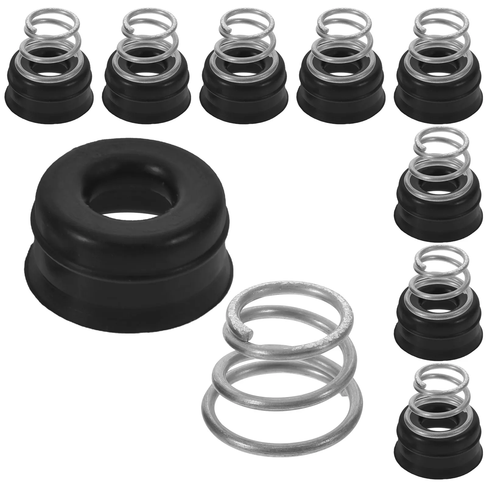 

Набор для ремонта смесителей в ванной комнате, 8 шт.: седла и пружины для замены, комплект для восстановления клапанов кухонных кранов, предотвращение капель, обслуживание смесителей