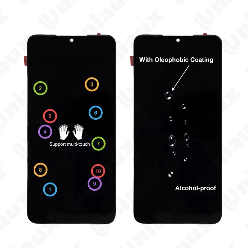 Imagem -04 - Substituição da Tela Táctil Amoled Original para lg G8x Thinq G850 G850emw V50s V510 64