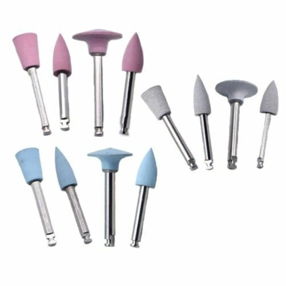 

20pcs Dental Silicone Rubber Polishers Burs Teeth Whitening Plishing Drill Bit Composite Polishing Burs Kit RA Silicone 2.35mm