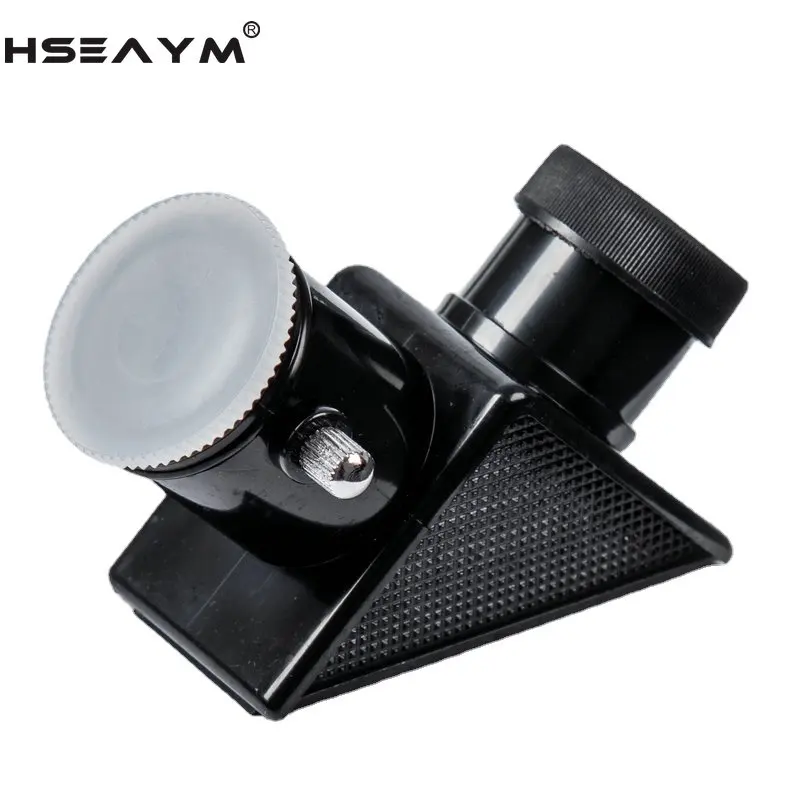 HSEAYM – miroir de télescope astronomique, 0.965 pouces, 90 degrés, adaptateur Diagonal, lentille de prisme d'image inversée pour oculaire de télescope astronomique