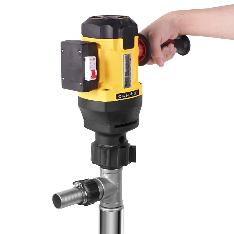 1800W Medium High Viscosity Oil Pump Chemical Liquid   Pump Explosion Proof Corrosion-resistant Acid Electric Barrel Pump