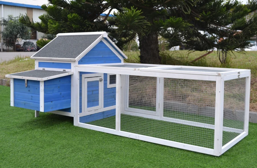 

Large Wooden Chicken Cage, Chicken Coop Durable Living Space , Wholesale Price Outdoor Chicken Coop