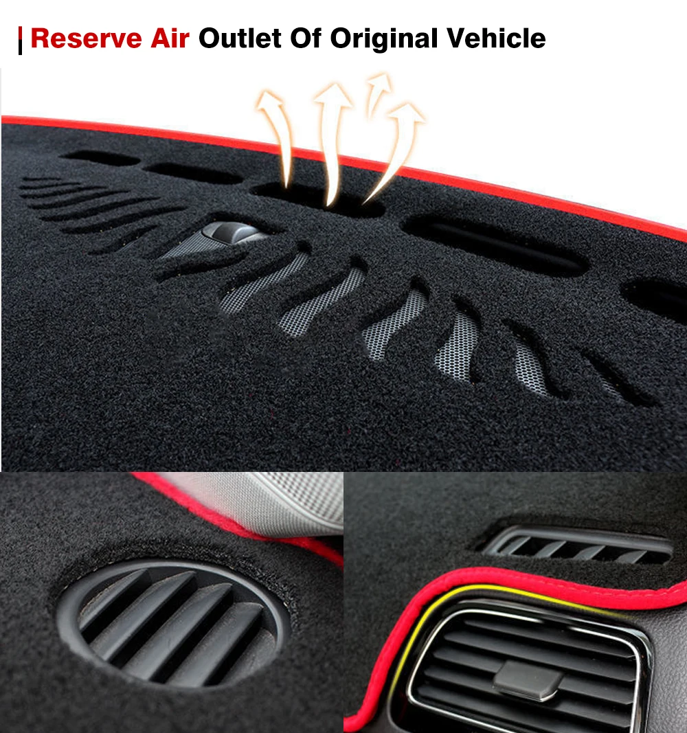 Für Toyota Avensis 2003-2008 Armaturenbrett-Matte Sonnenschutz Anti-UV-Teppiche Auto-Zubehör Armaturenbrett-Abdeckung – Detail 5