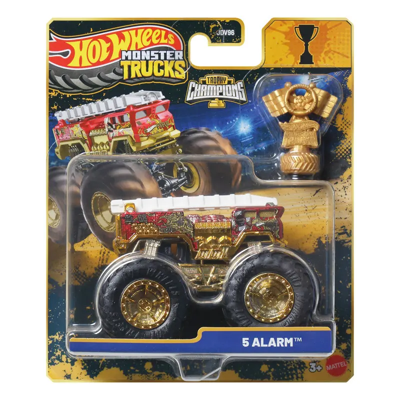 

2026 Hot Wheels Cars MONSTER TRUCKS 5 Alarm Metal Die-cast Model Collection Toy Vehicles