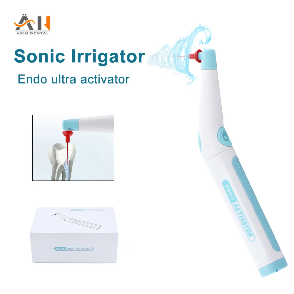 Dentistry Endo Sonic Irrigator With 60PCS Tips Dentist Vibration Cleaning Instrument For Root Canal Treatment