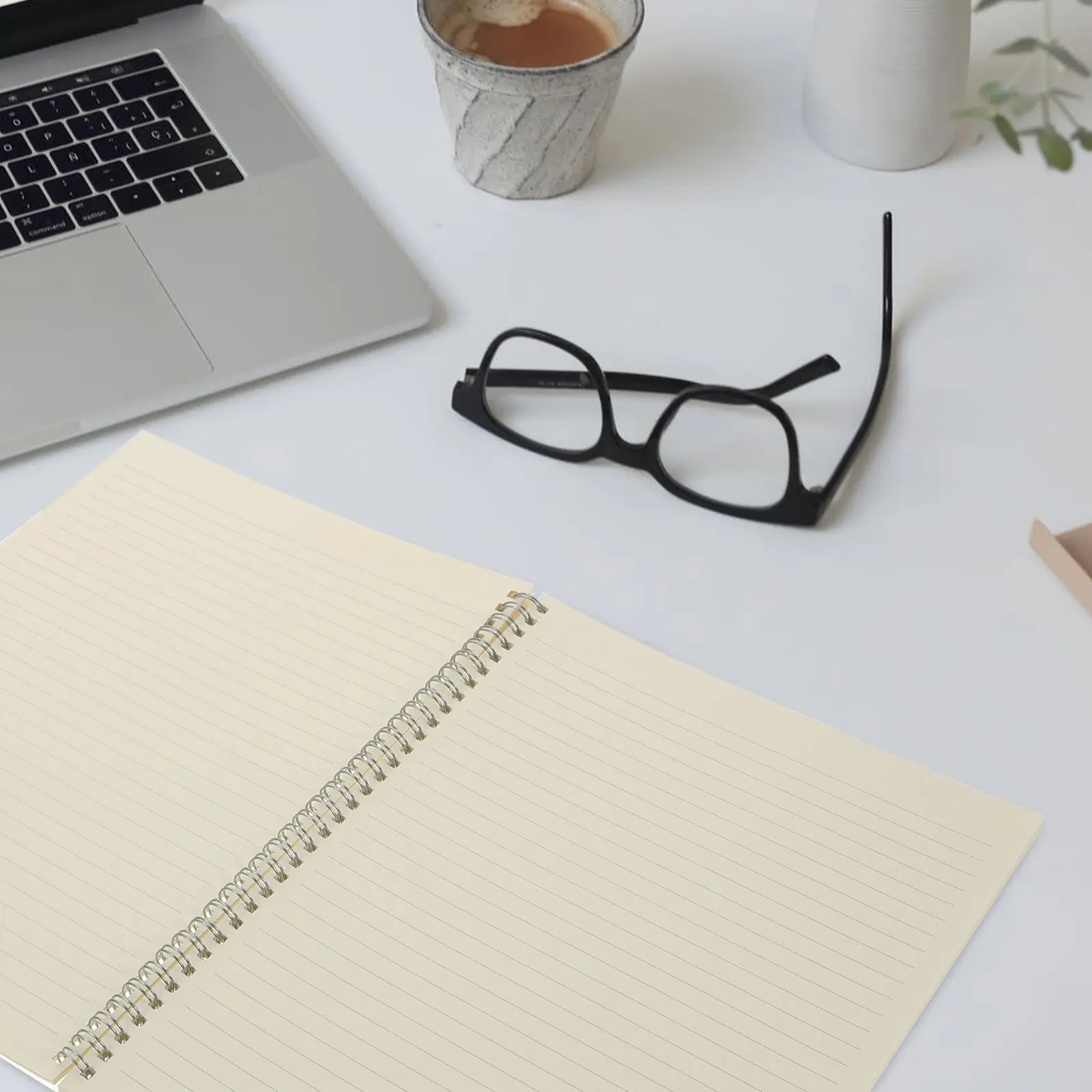 1Pcs Functional Coil Notepad Premium Paper Material Protective Cover Convenient Carry Design for Students Professionals Writers