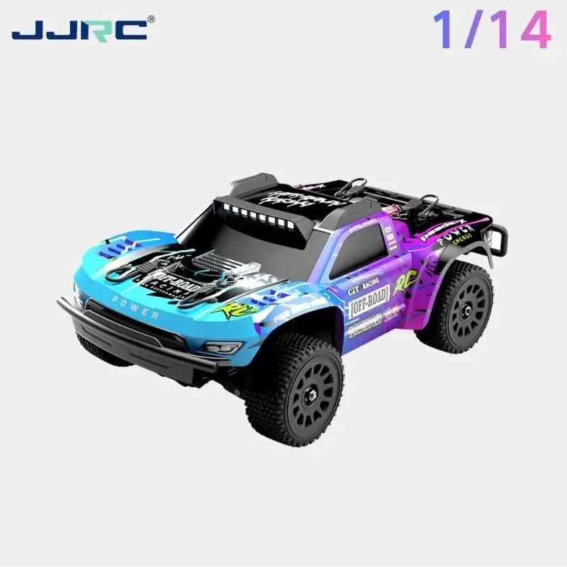 

JJRC Q130 PRO 1/14 Scale Brushless RC Short Course Truck, 4WD 40KM/H High Speed Full Proportional Control with LED Light