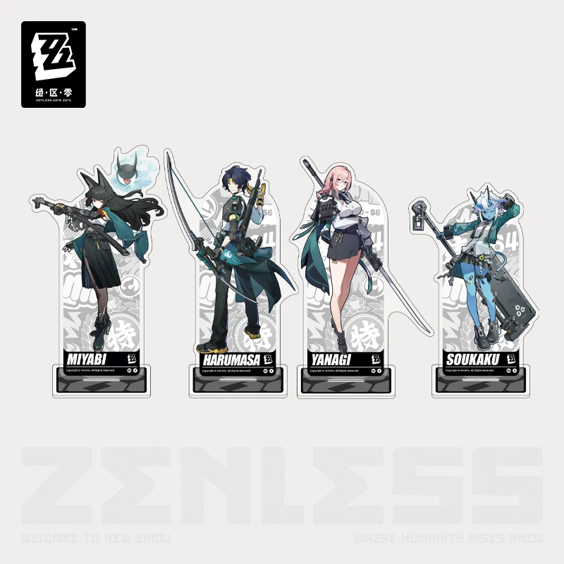 

[Официальный товар] Zenless Zone Zero H.S.O.S.6 Hoshimi Miyabi Asaba Harumasa Tsukishiro Yanagi Soukaku Акриловая подставка