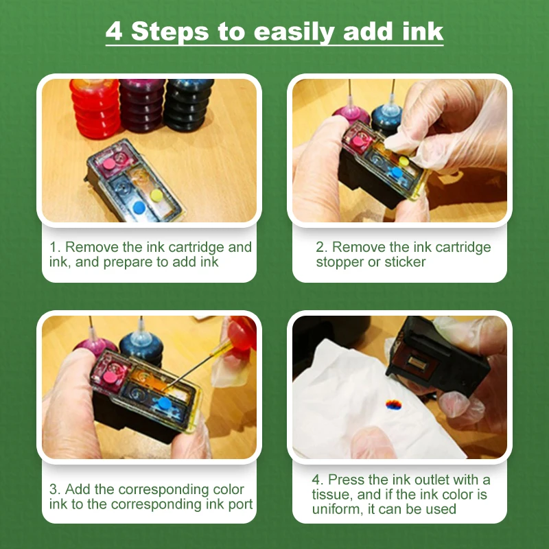 Imagem -03 - Substituição do Cartucho de Tinta para hp Deskjet 664xl 664 1115 2135 3635 2138 3636 3638 4535 4536 4538 4675 4676 4678