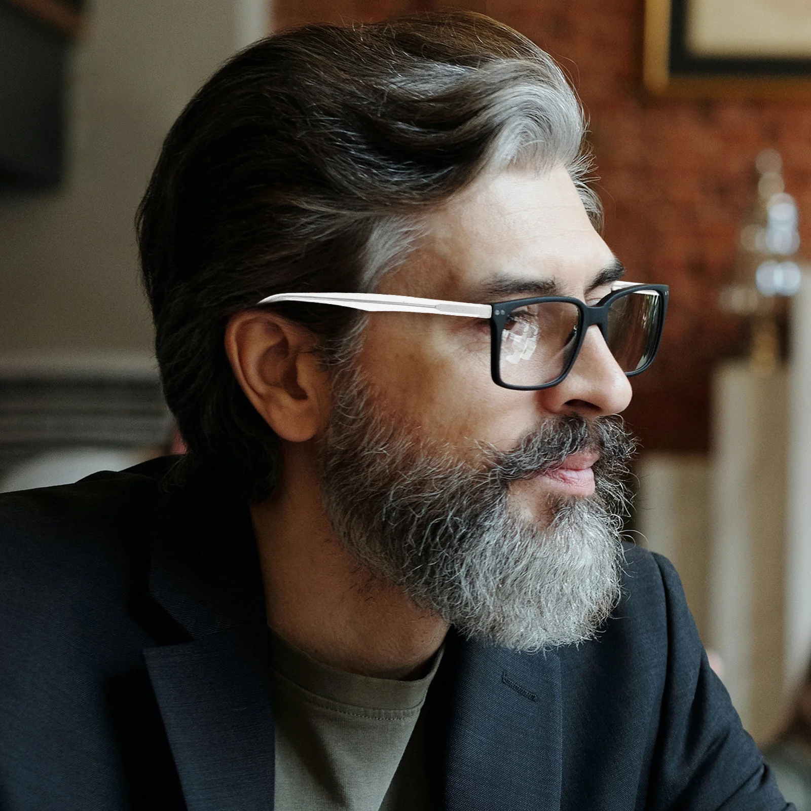 1Pair Sturdy Glasses Arm Replacement Resin Metal Repair Legs Prevent Frame Breakage Eyeglasses Accessories Eyeglasses Arm