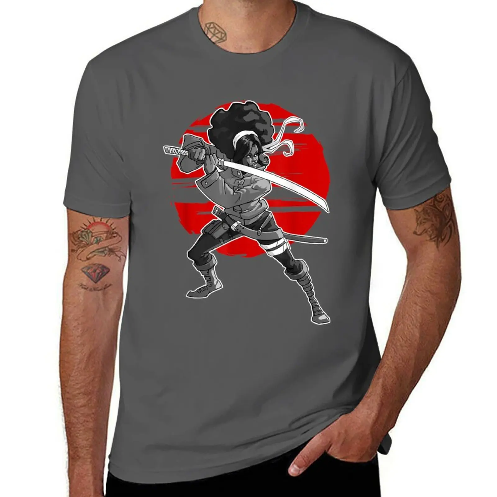 

Afro Black T-Shirt man t shirts for men casual man t shirt graphic T-Shirt