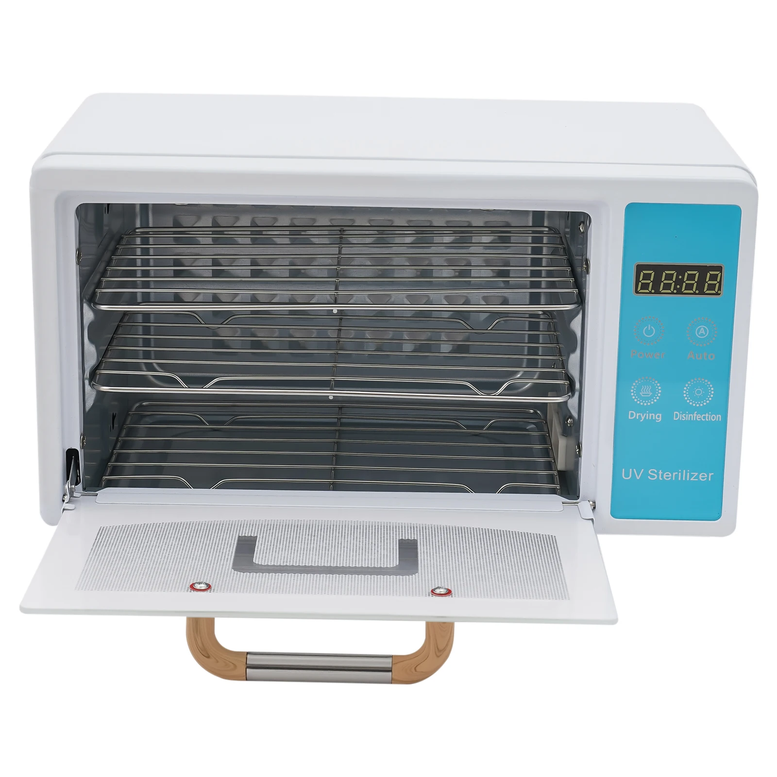 160W nagelreiniger droogbox multifunctionele sterilisator voor nagel-, kapper- en tandheelkundige gereedschappen 110V zwart / wit / roze