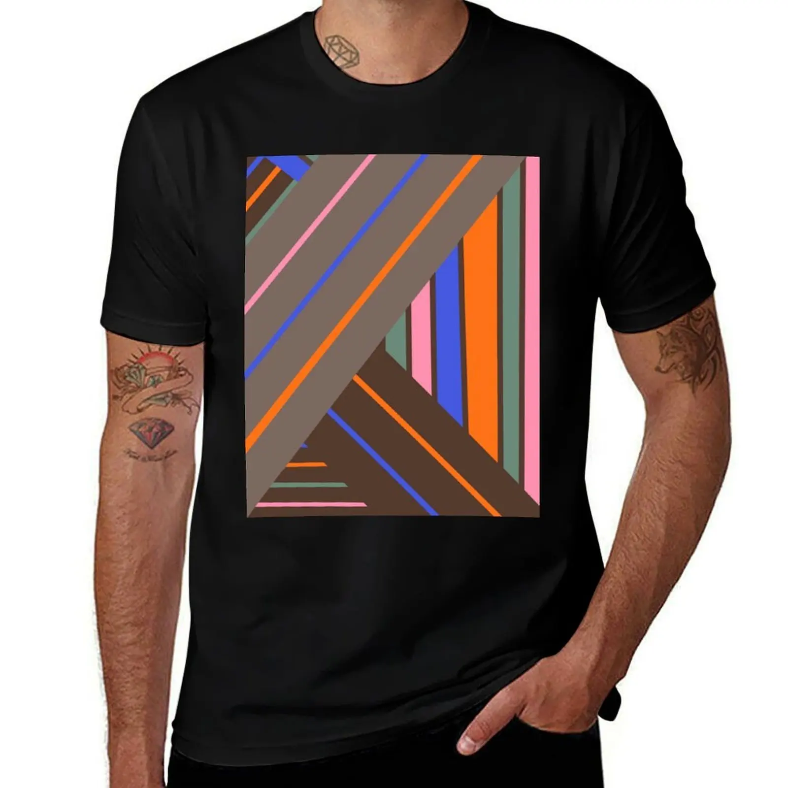 

Right diagonal T-Shirt affliction shirts custom t shirt cotton man t-shirts mens plain t shirts