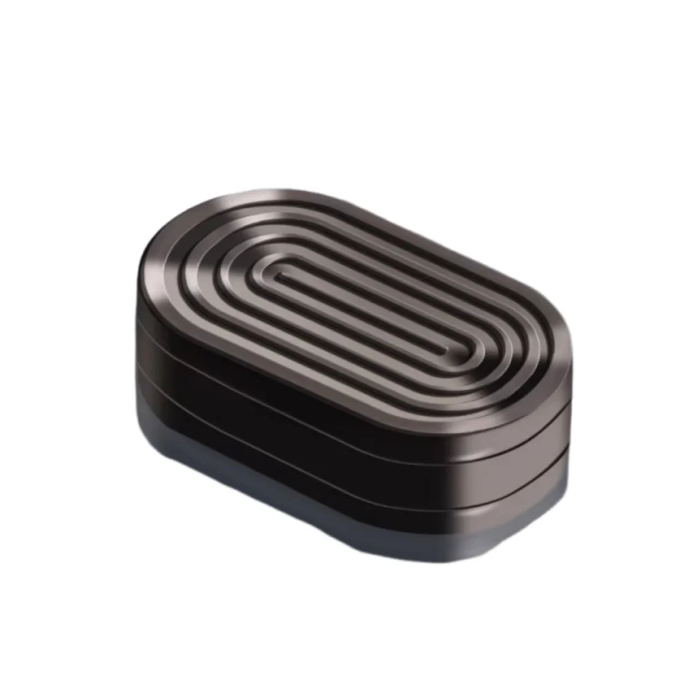 Metal Construction Magnetic Push Card Magnetic Design Infinite Rhythm Three-Layer Push Card Three-Layer Structure