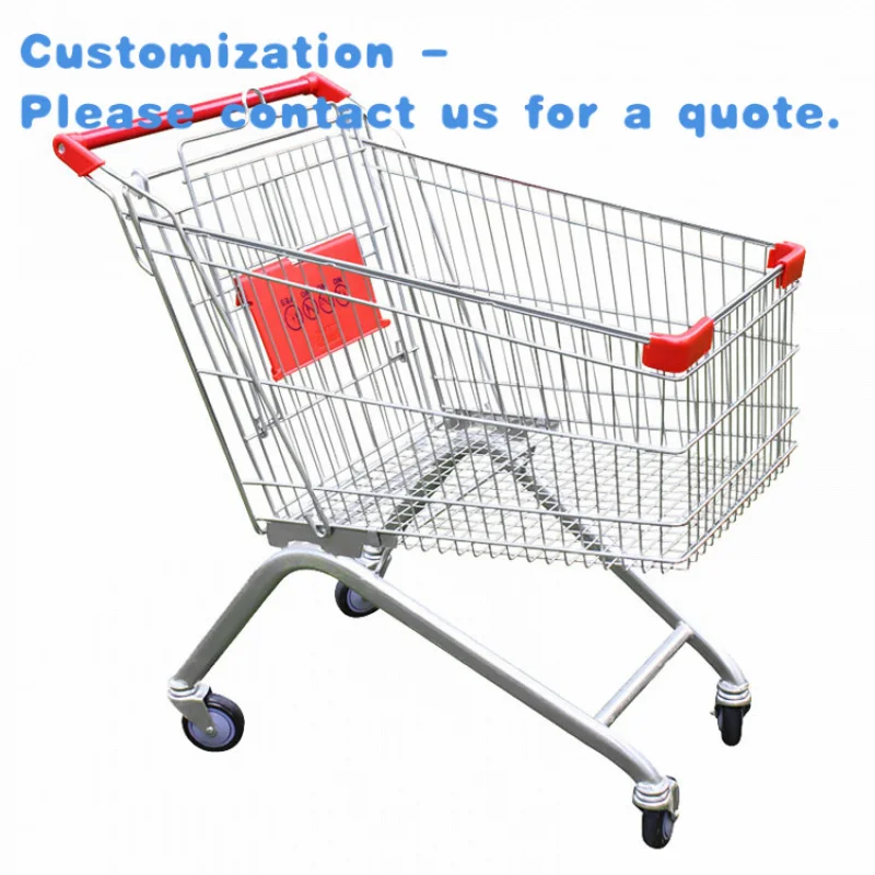 custom.Xingye Factory Custom Size Color Market Shopping Trolleys Carts Grocery Cart Folding Shopping Cart