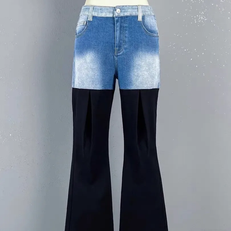 

2024 spring/summer new women's sexy long legs high waist slim jeans