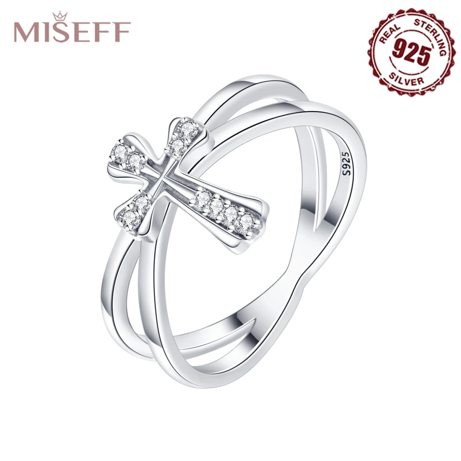 Women's Versatile S925 Sterling Silver Fashion Ring