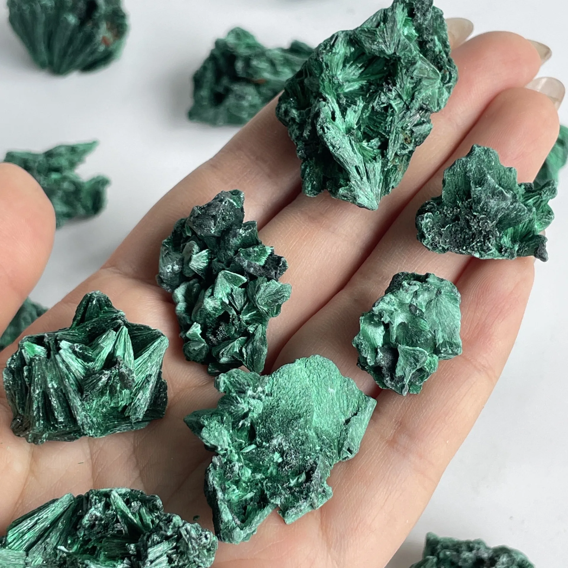 1PC/100gram Malachite Mineral Specimen 5