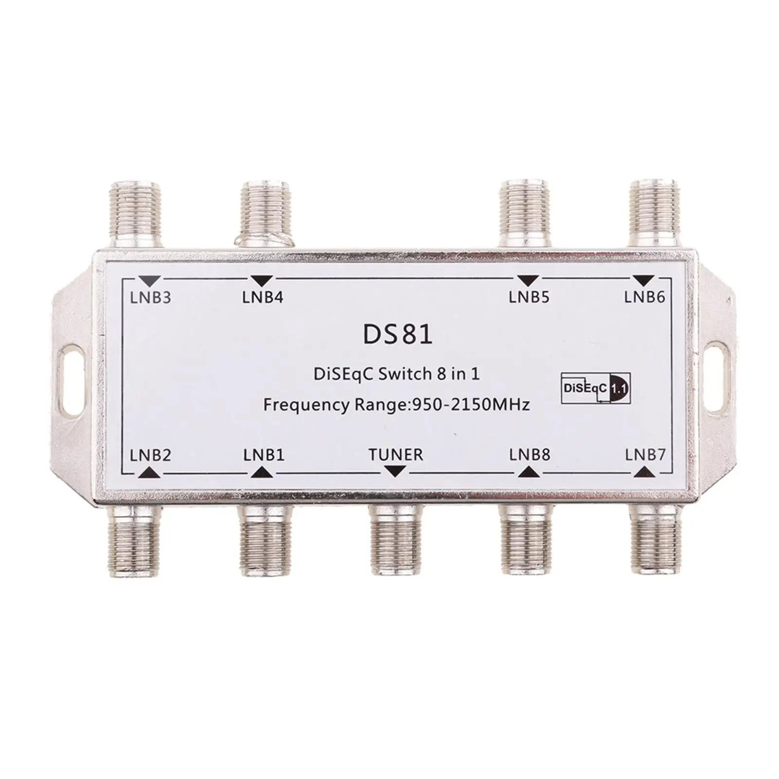 Multi FTA Switch 8x1 Diseqc 0 / 22khz LNBF Multiple Switch