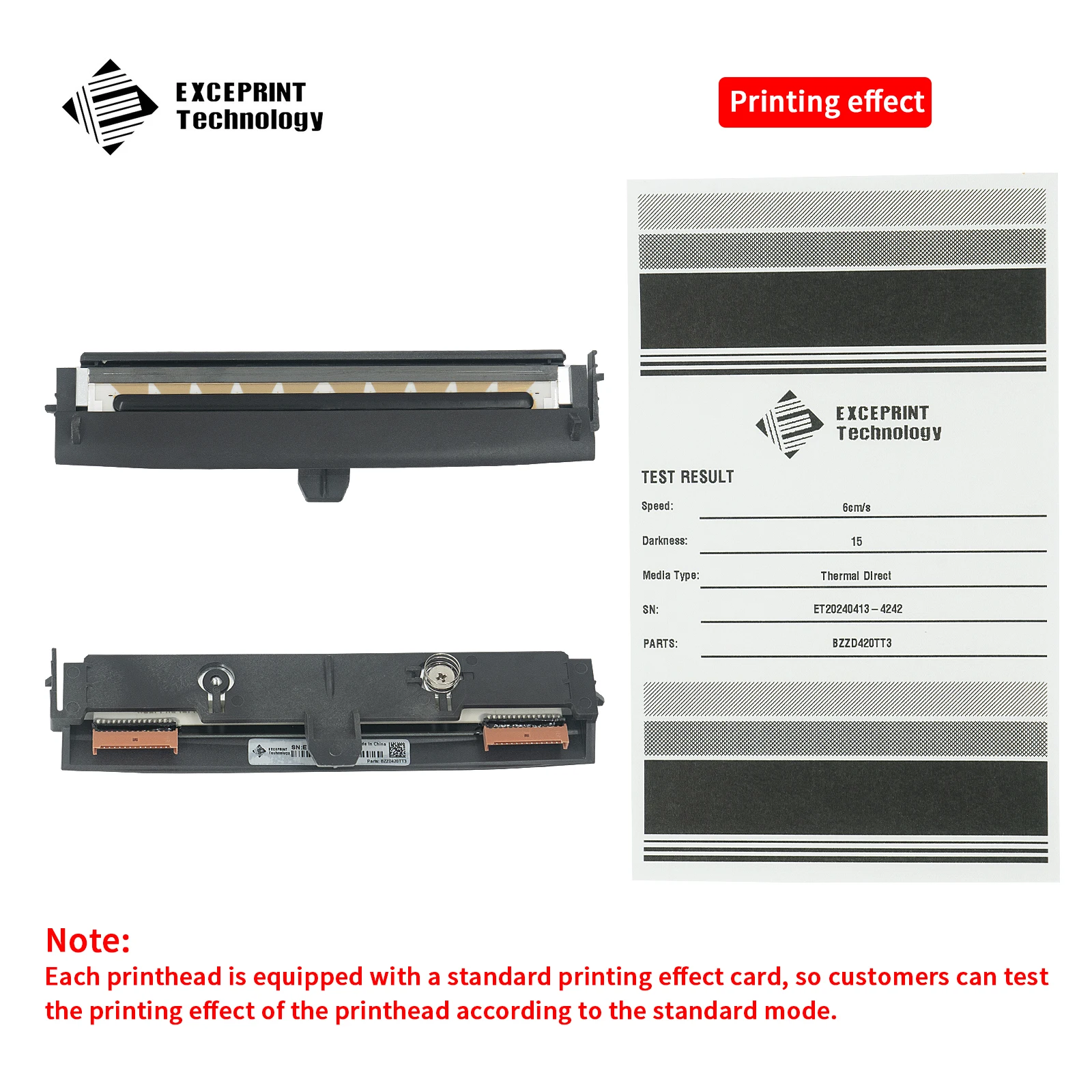 Imagem -02 - Cabeça de Impressão Térmica para Impressora Novo Zebra Zd420 Zd420t Zd620 Zd620t p N:p1080383227 300dpi