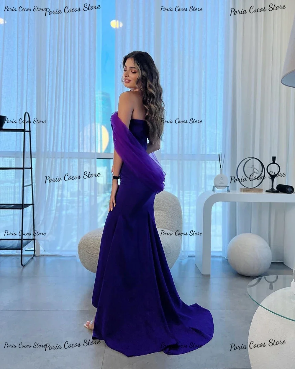 Customized Sweetheart Neck Off Shoulder Prom Gown A-line Sexy Backless Exquisite High Quality Occasion Evening Dresses for Women - Image 2