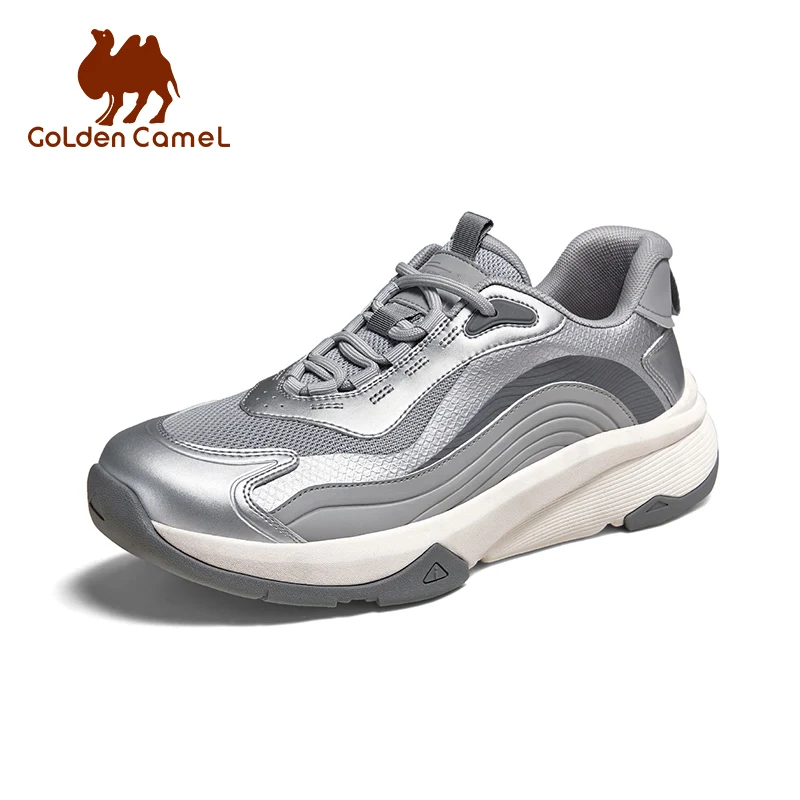 GOLDEN CAMEL Fashion Casual Men\'s Shoes Breathable Male Sneakers Thick Bottom Height Increasing Running Shoes for Men 2024 New