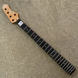 HN996 Headstock Damaged 5 String Electric Bass Neck 21 Frets Genuine EKO From Italy for DIY and Replace