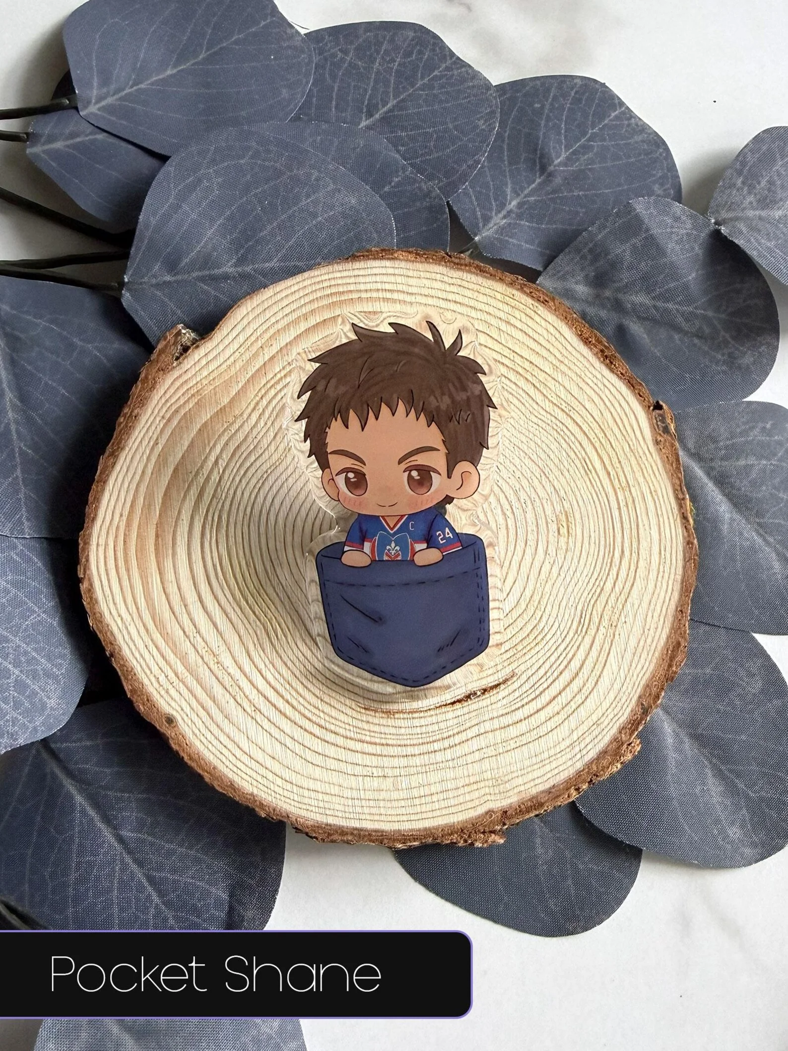 HeatED Rivalry Acrylic Pin Pocket Shane&Ilya Chibi Badge Hockey Romance Fan Art Brooch Bookish Gift for Book Lovers Merch