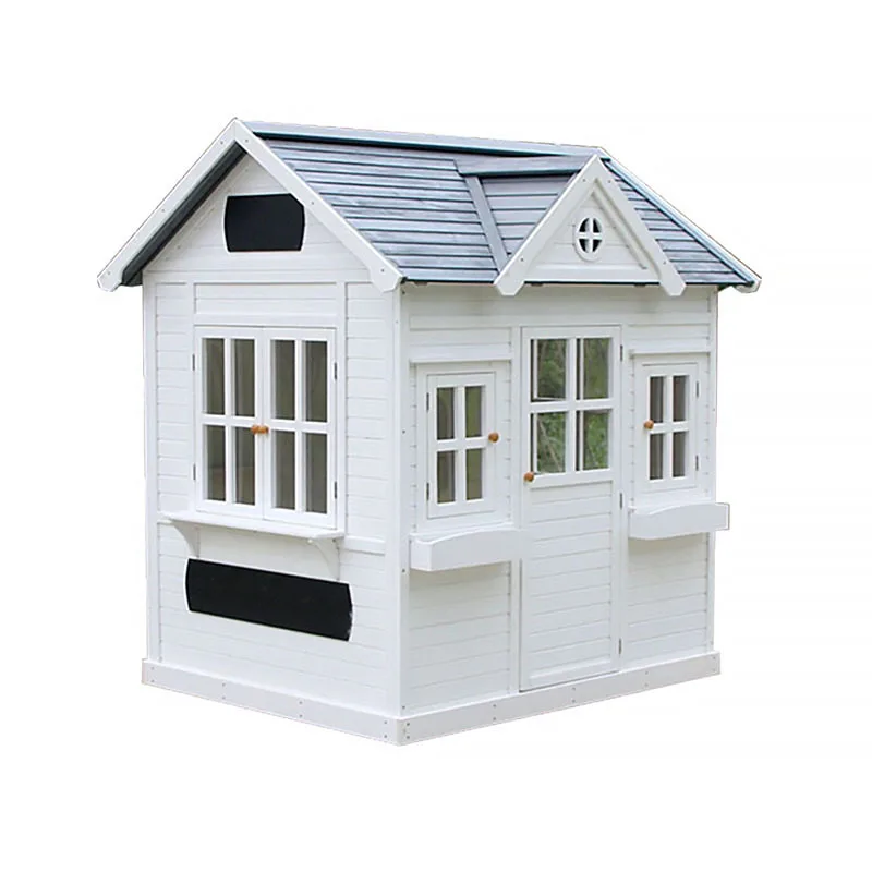 Kindergarten outdoor chalet children's interactive game room mobile assembly tree house villa courtyard preservative wood pavili