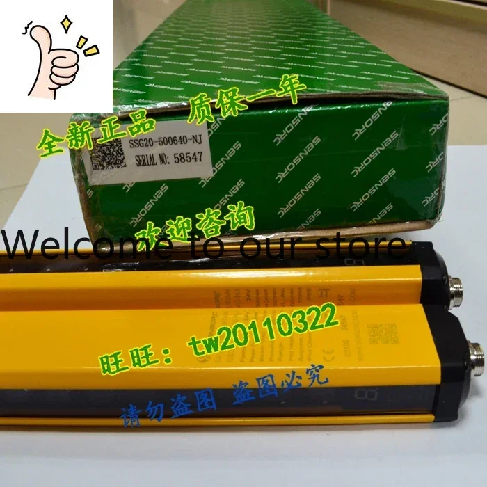 2026 [Genuine Guarantee] SSG20-500640-NJ Sensorc Safety Light Curtain Directly From The Manufacturer