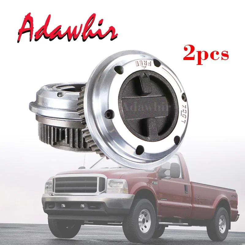 

2 Pieces Manual Wheeling Locking Hubs for FORD F250 , F4000 F350 450 CHRYSLER W 250 & W 350 Chevy 1 Ton Pick (K-30) AVM439