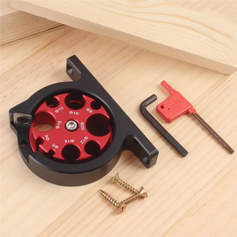 ABMH-Woodworking Tool With Blade For Electric Drill Dowel Maker 5Mm-20Mm, Metric Set