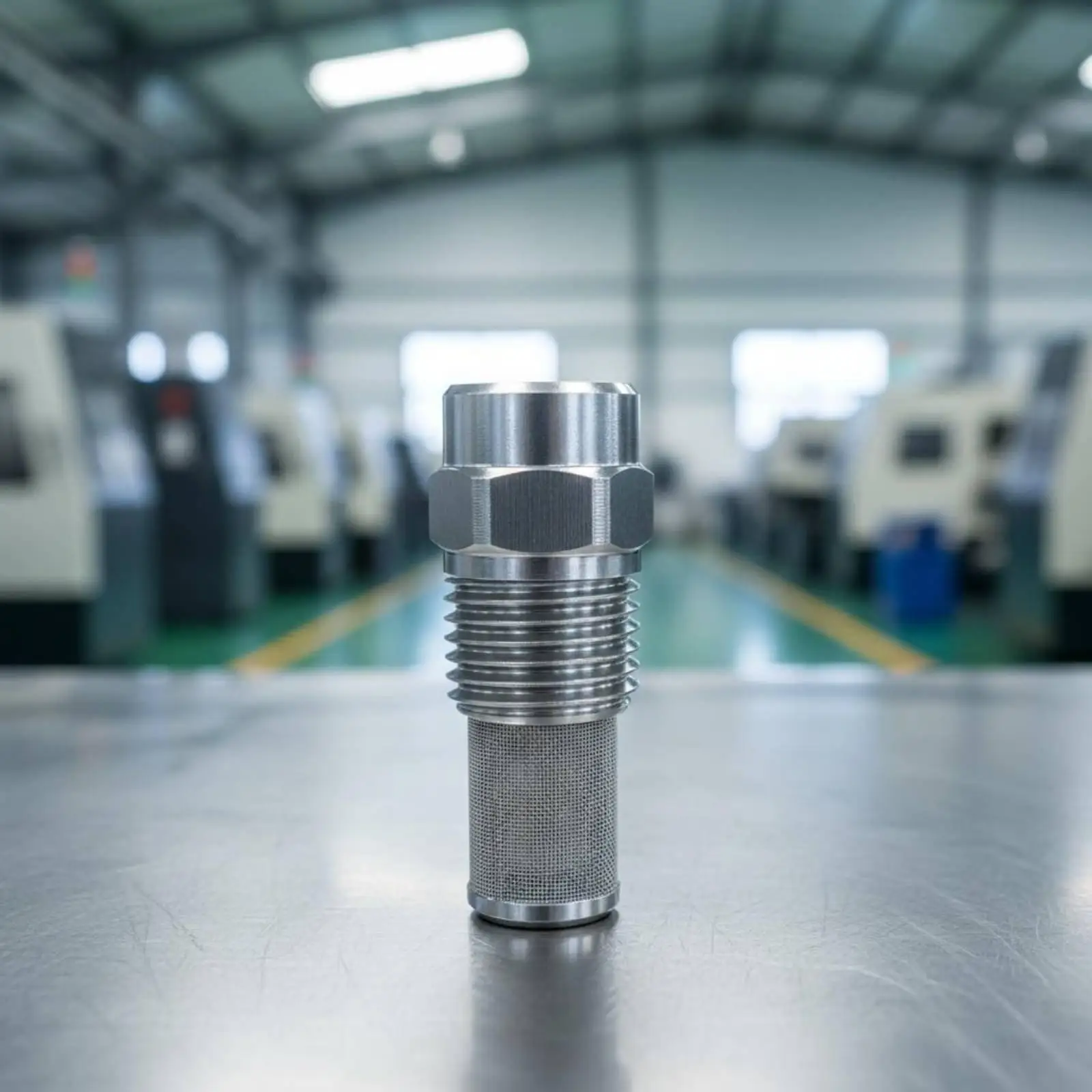 304 Stainless Steel Atomizing Nozzle Fine Mist Sprayer Head for Cooling Humidification Dust Suppression System