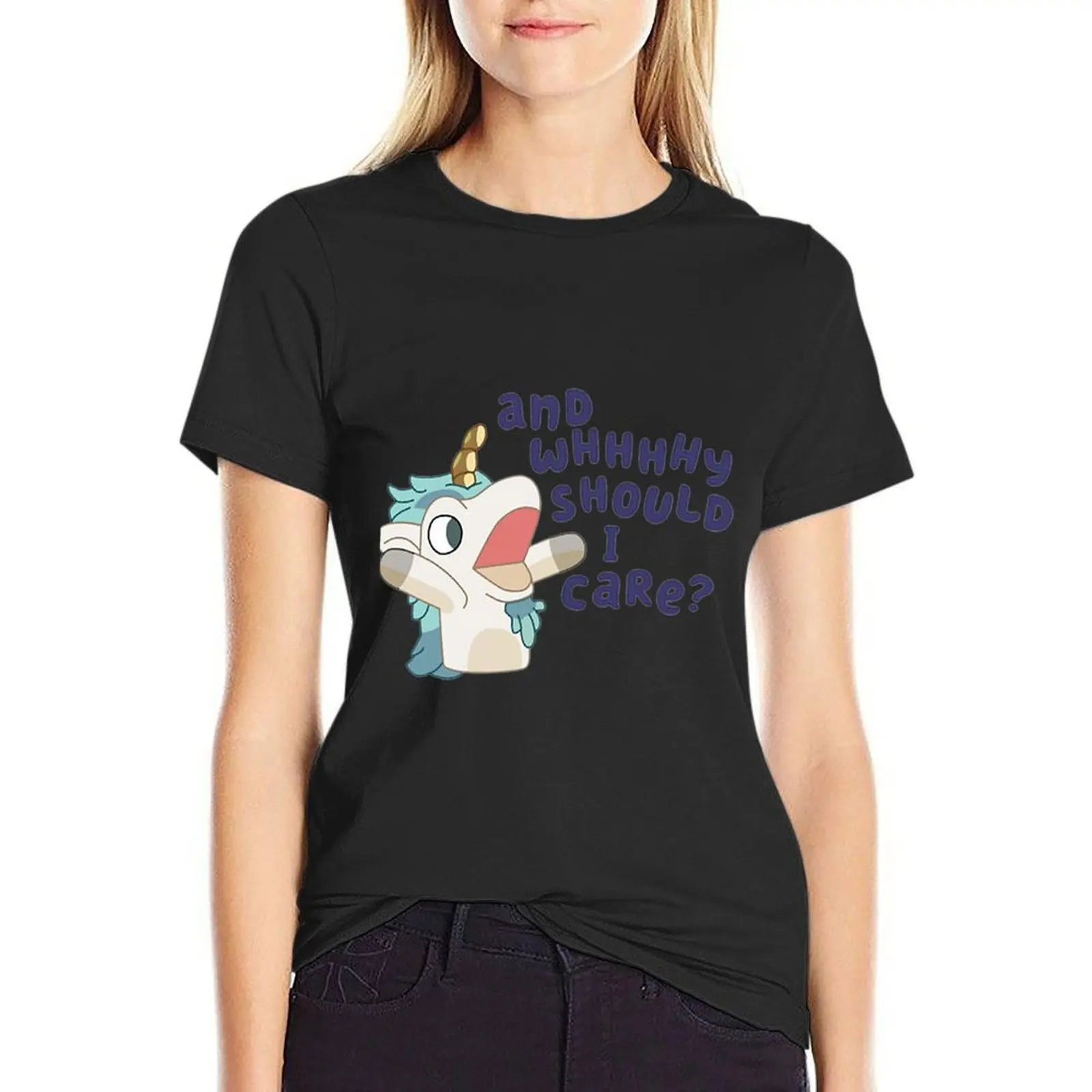 

unicorse T-Shirt customs oversized summer clothes for Women