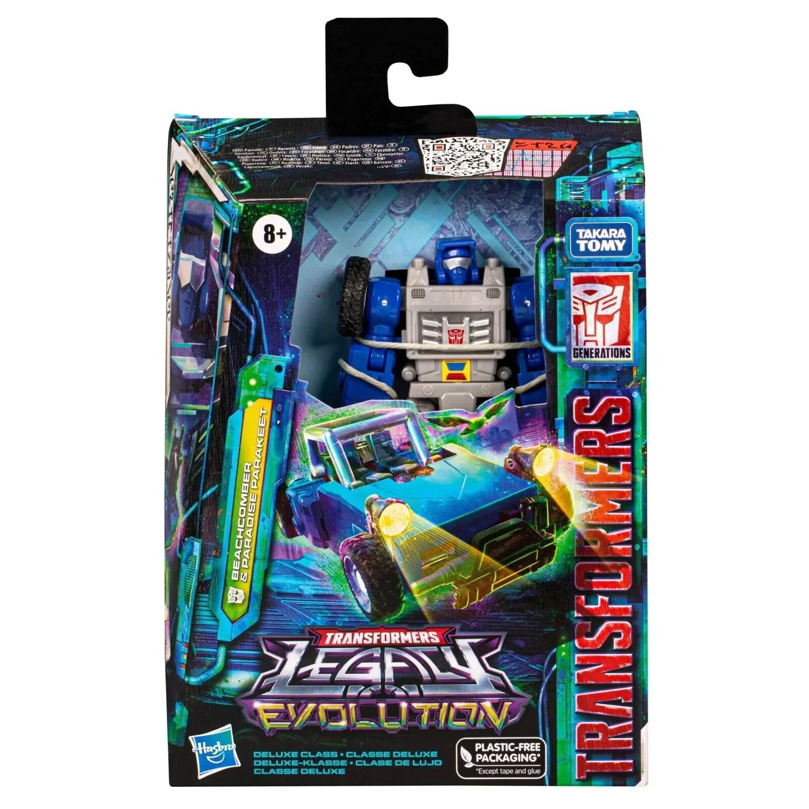 In Stock Takara Tomy Transformers Legacy Evolution Deluxe Beachcomber Paradise Parakeet Action Figure Model Toy Collection Gift