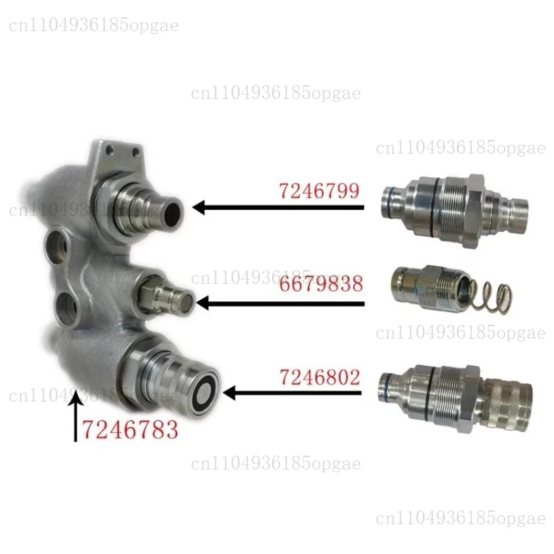 Loader Accessories Plane Connector 7246799 7246802