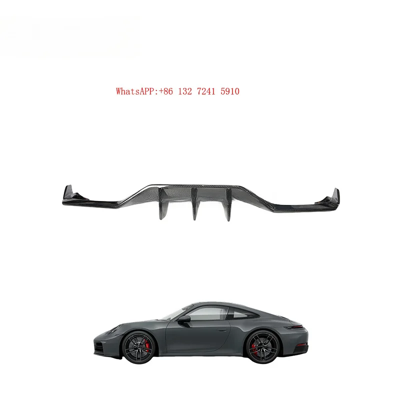 Full Dry Carbon Fiber Rear Diffuser