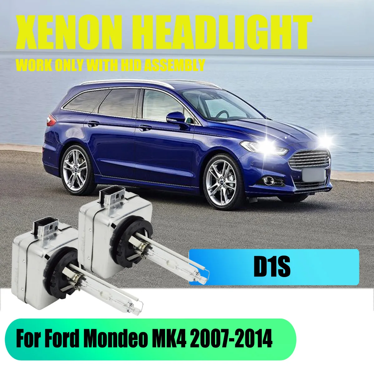 

D1S HID фары идеальная замена перфорированных, ярких и безопасных для Ford Mondeo MK4 2007 2008 2009 2010 2011 2012 2013 2014