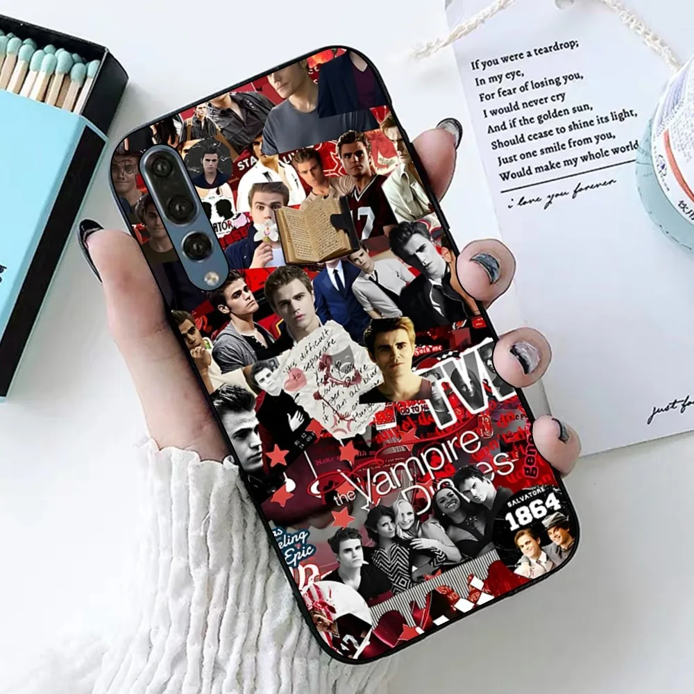 The Vampire Diaries Damon Salvatore Etui na telefon do Huawei P 8 9 10 20 30 40 50 Pro Lite Psmart Honor 10 lite 70 Mate 20lite