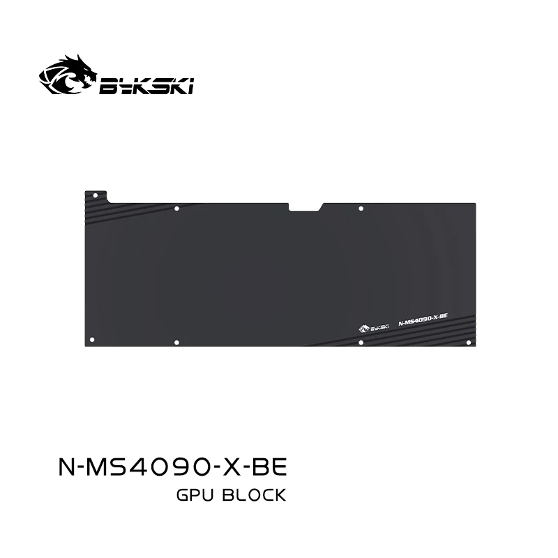 Bykski GPU Water Block for MSI RTX 4090 Turbo Graphics Card Water Cooling All Metal Copper Radiator Block N-MS4090-X