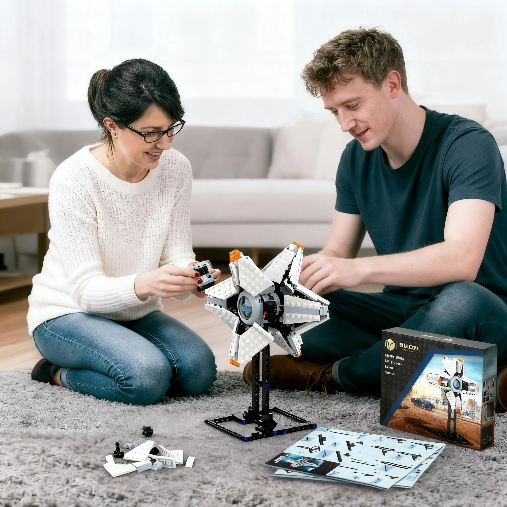 مجموعة كتل بناء قذيفة شبح للأطفال ، مصير ، عام ، لعبة ضوء ، الطوب ، ألعاب عيد الميلاد للأطفال ، هدايا المشجعين #6