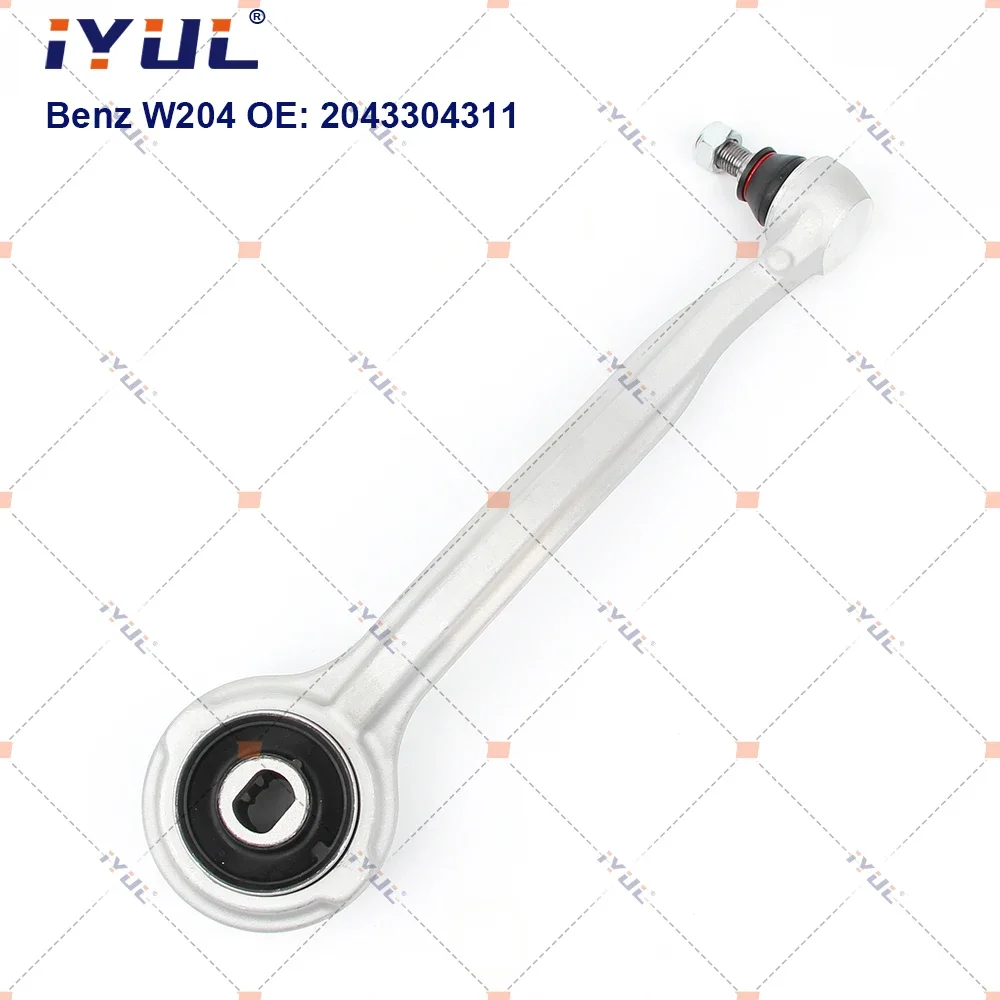 IYUL A Pair Front Control Arm Curve For Benz C-Class W204 W203 CL203 S203 S204 CLK C209 A209 SLK R171 A2043304311 A2043304411