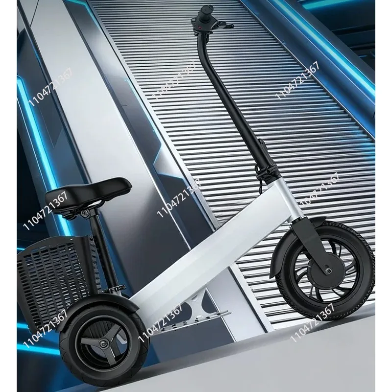 1 Piece Foldable 3 Wheel Electric Mobility Scooter Portable Elderly Tricycle Lightweight Power Scooter for Senior Adults