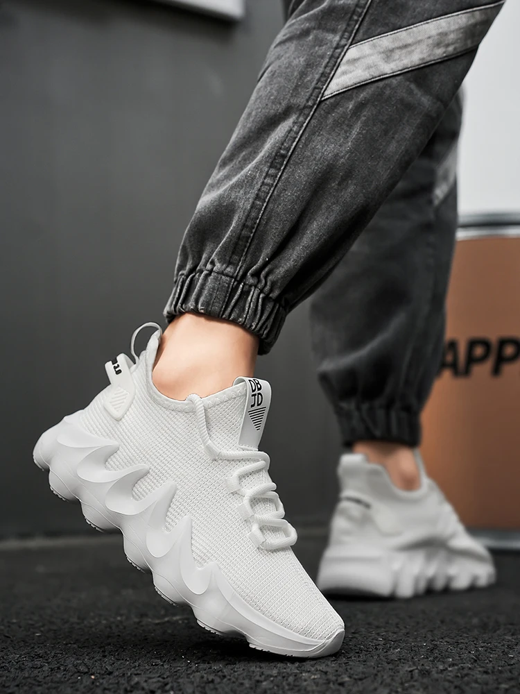 Herren-Outdoor-Wander- und Laufschuhe in großen Größen, bequeme, lässige, vielseitige, modische Sportschuhe für Paare zum Training – Detail 5